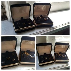 Men's dress buttons and cufflinks & tiepin